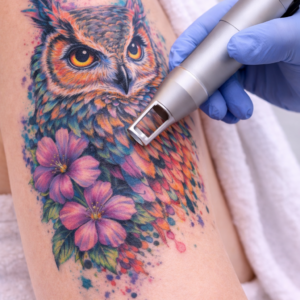 LASER ND YAG - TATUAJE TINTA COLORES 15 A 30 CM