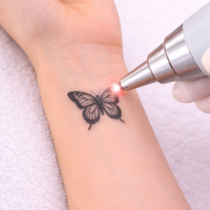 LASER ND YAG - TATUAJE TINTA NEGRA 2 A 5 CM