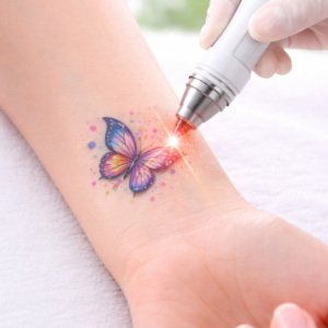 REMOCION TATUAJES TINTA COLORES 2 A 5 CM